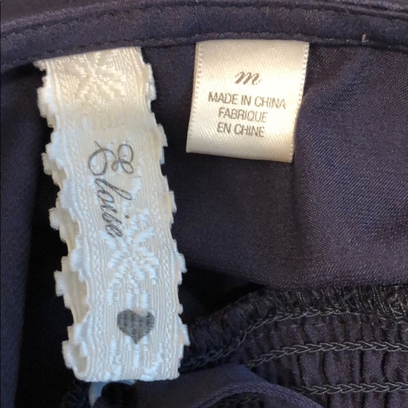 Anthropologie Elloise navy blue dress - Picture 6 of 8